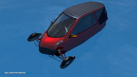 Inde® Solar Powered Amphibian Electric Car with Human Assistance