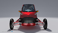 Inde® Solar Powered Amphibian Electric Car with Human Assistance