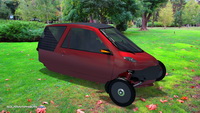 Inde® Solar Powered Amphibian Electric Car with Human Assistance